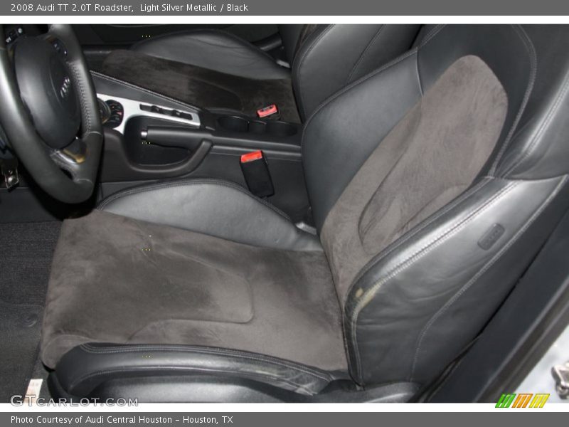 Light Silver Metallic / Black 2008 Audi TT 2.0T Roadster