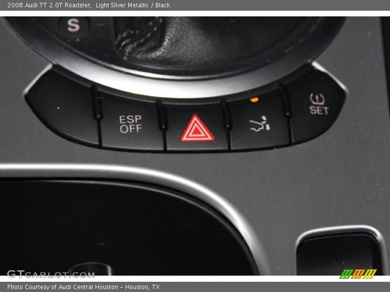 Light Silver Metallic / Black 2008 Audi TT 2.0T Roadster