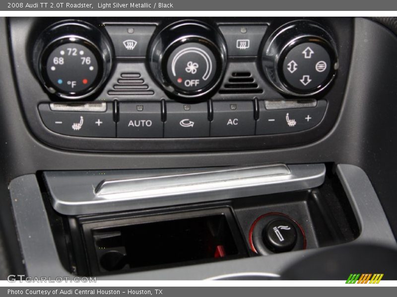 Light Silver Metallic / Black 2008 Audi TT 2.0T Roadster