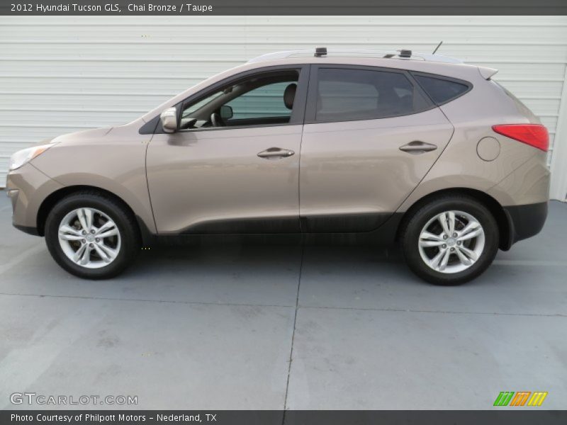 Chai Bronze / Taupe 2012 Hyundai Tucson GLS