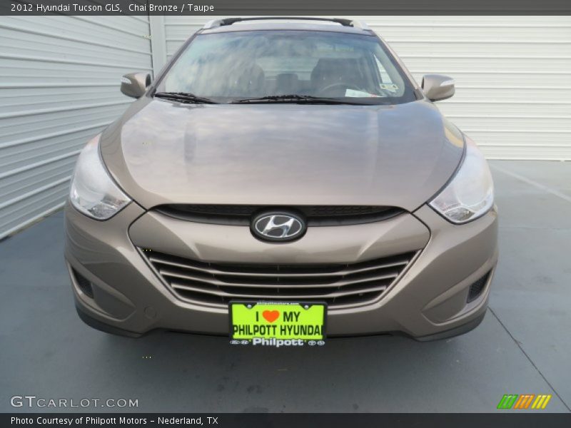 Chai Bronze / Taupe 2012 Hyundai Tucson GLS