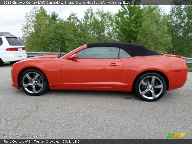  2012 Camaro SS/RS Convertible Inferno Orange Metallic