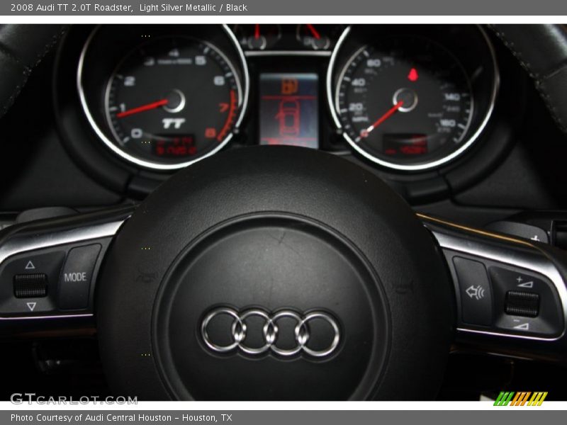 Light Silver Metallic / Black 2008 Audi TT 2.0T Roadster