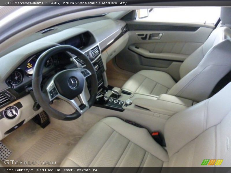  2012 E 63 AMG Ash/Dark Grey Interior