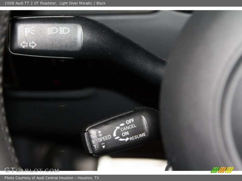 Light Silver Metallic / Black 2008 Audi TT 2.0T Roadster