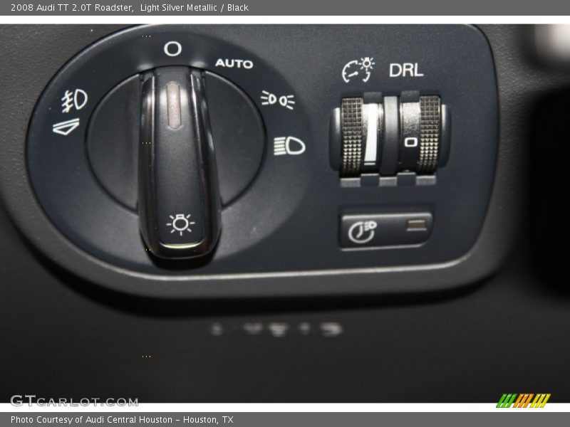 Light Silver Metallic / Black 2008 Audi TT 2.0T Roadster