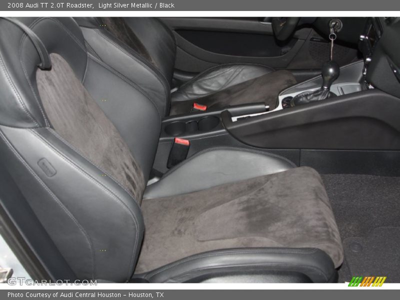 Light Silver Metallic / Black 2008 Audi TT 2.0T Roadster