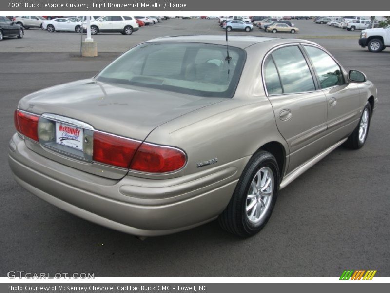 Light Bronzemist Metallic / Taupe 2001 Buick LeSabre Custom