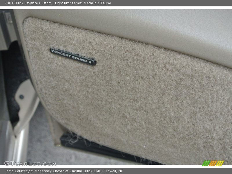 Light Bronzemist Metallic / Taupe 2001 Buick LeSabre Custom