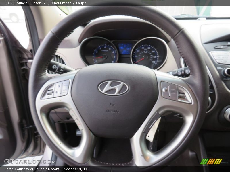 Chai Bronze / Taupe 2012 Hyundai Tucson GLS