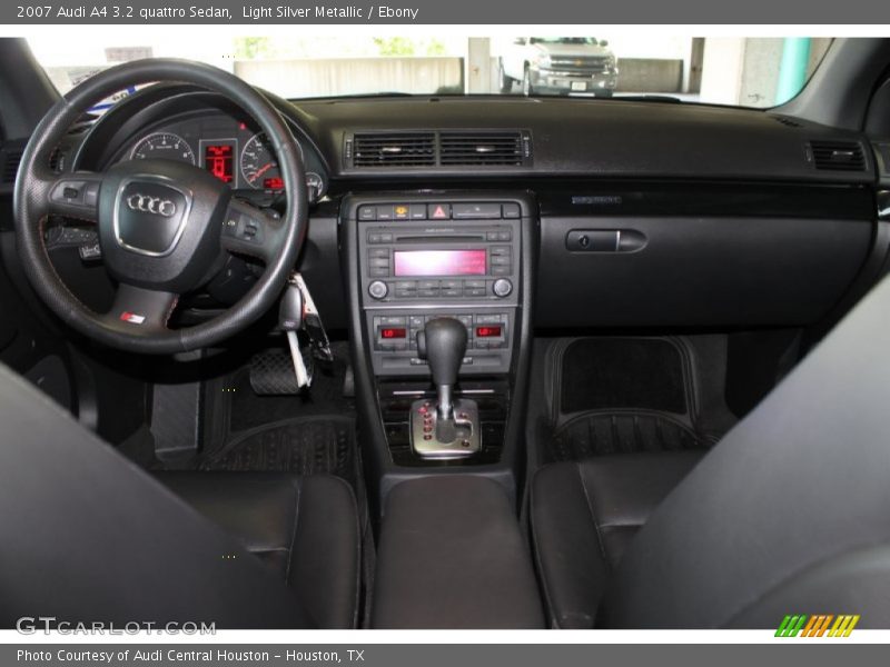 Light Silver Metallic / Ebony 2007 Audi A4 3.2 quattro Sedan