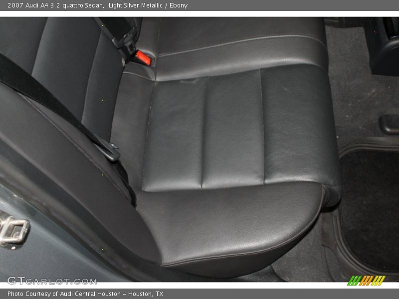Light Silver Metallic / Ebony 2007 Audi A4 3.2 quattro Sedan