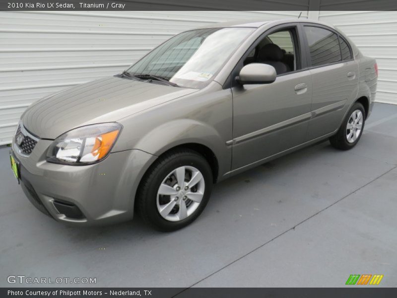 Titanium / Gray 2010 Kia Rio LX Sedan