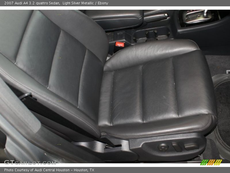 Light Silver Metallic / Ebony 2007 Audi A4 3.2 quattro Sedan