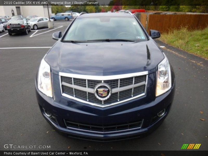 Imperial Blue / Ebony/Titanium 2010 Cadillac SRX 4 V6 AWD