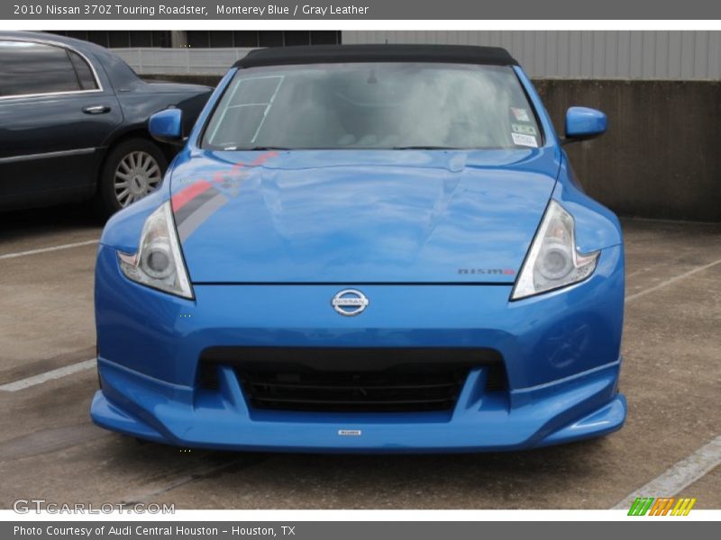 Monterey Blue / Gray Leather 2010 Nissan 370Z Touring Roadster