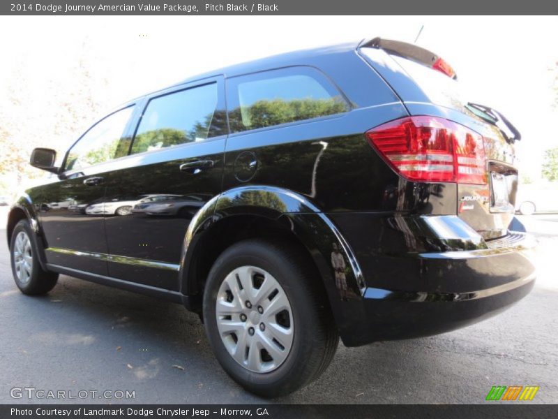 Pitch Black / Black 2014 Dodge Journey Amercian Value Package