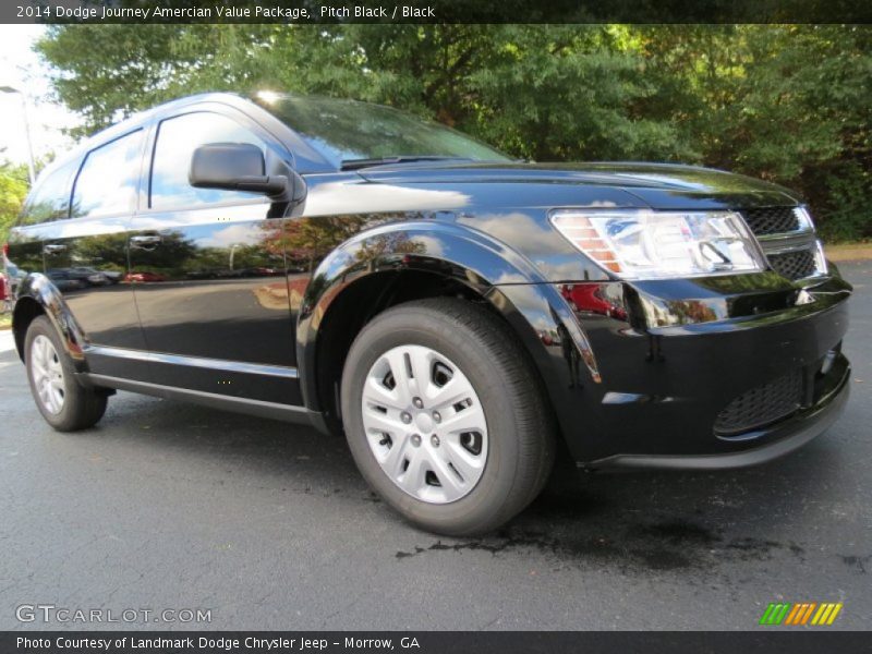 Pitch Black / Black 2014 Dodge Journey Amercian Value Package