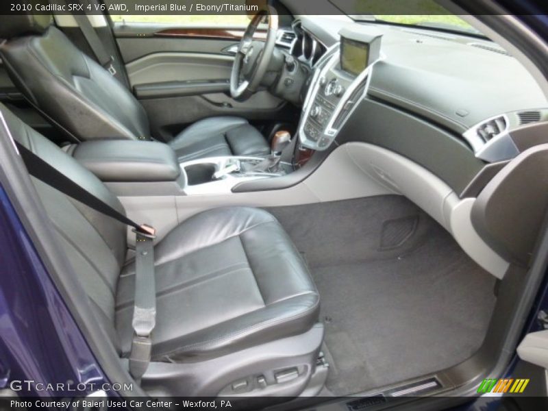 Imperial Blue / Ebony/Titanium 2010 Cadillac SRX 4 V6 AWD