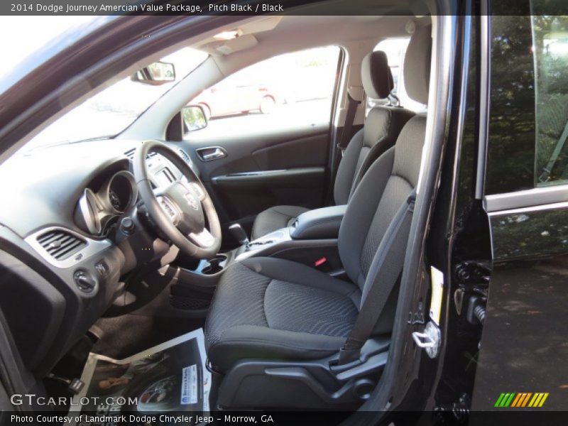 Pitch Black / Black 2014 Dodge Journey Amercian Value Package