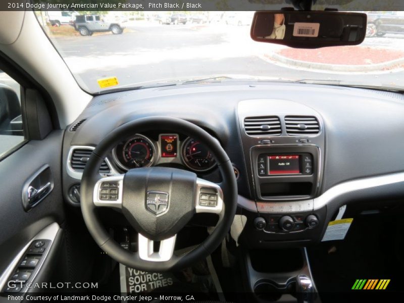 Pitch Black / Black 2014 Dodge Journey Amercian Value Package