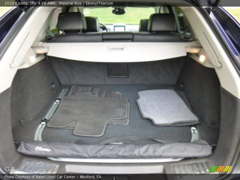 Imperial Blue / Ebony/Titanium 2010 Cadillac SRX 4 V6 AWD