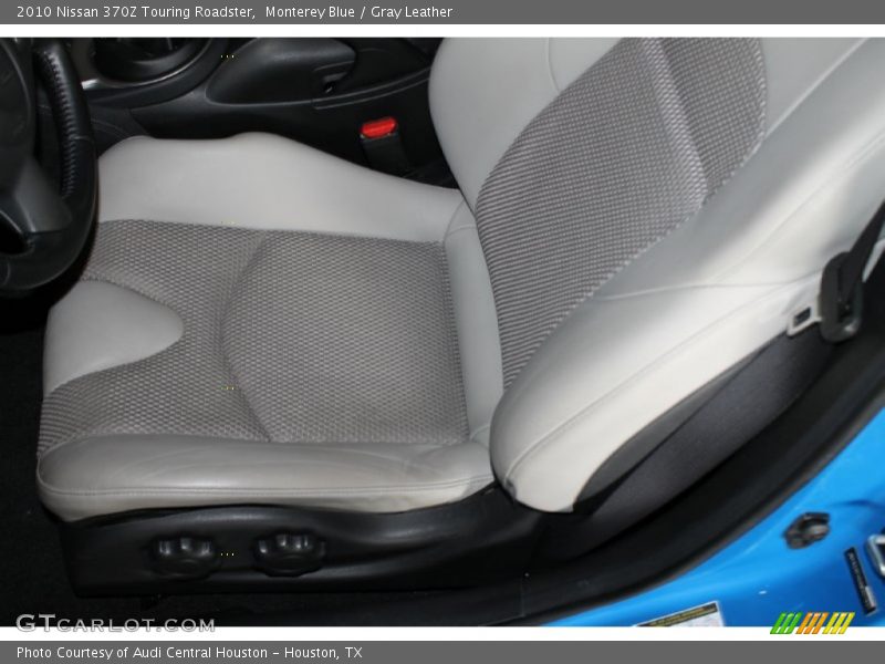 Monterey Blue / Gray Leather 2010 Nissan 370Z Touring Roadster