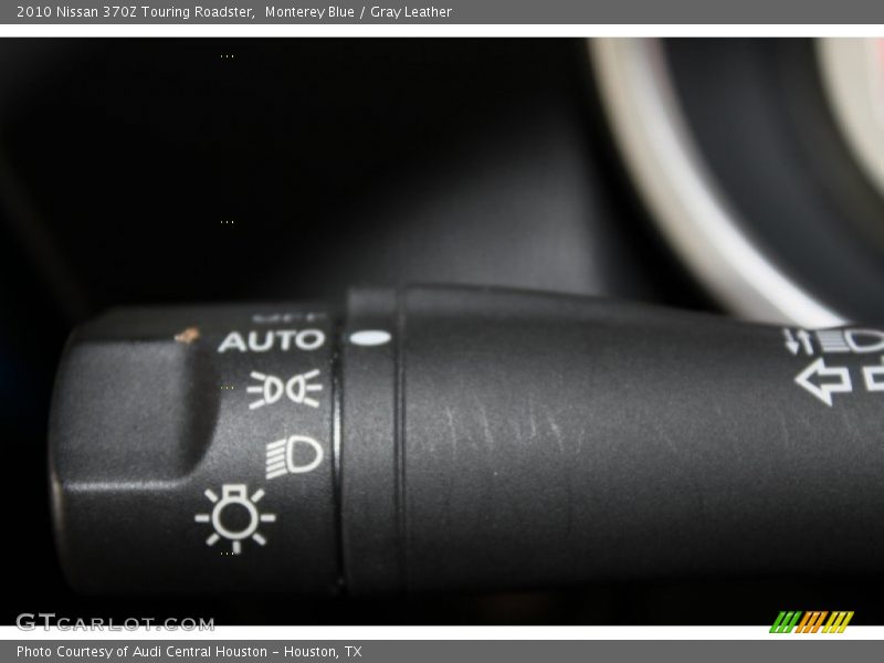 Monterey Blue / Gray Leather 2010 Nissan 370Z Touring Roadster