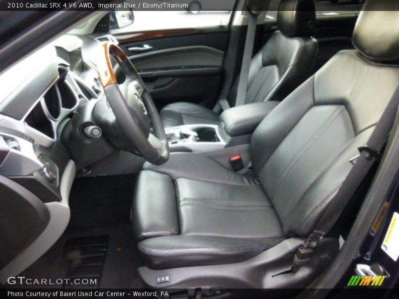 Imperial Blue / Ebony/Titanium 2010 Cadillac SRX 4 V6 AWD