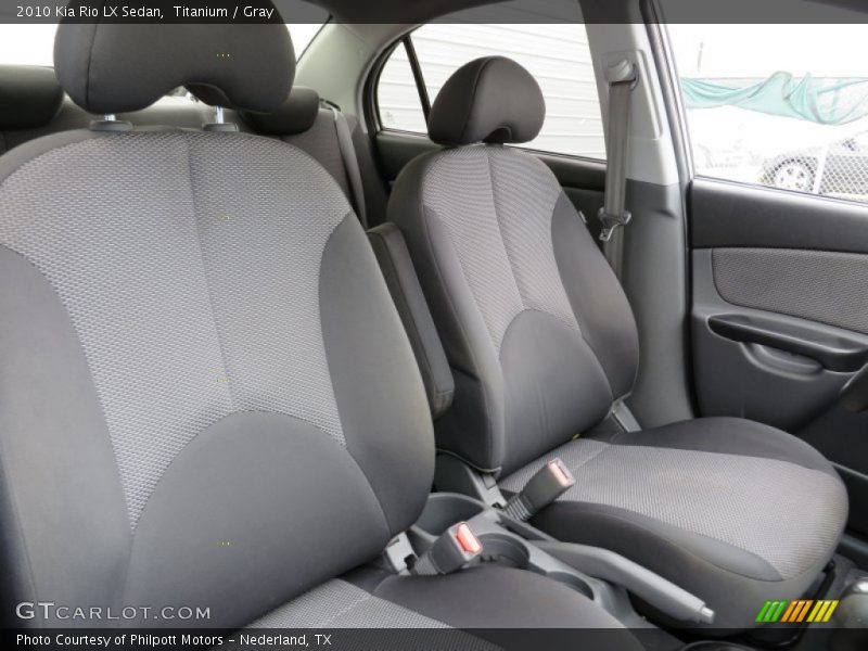 Titanium / Gray 2010 Kia Rio LX Sedan