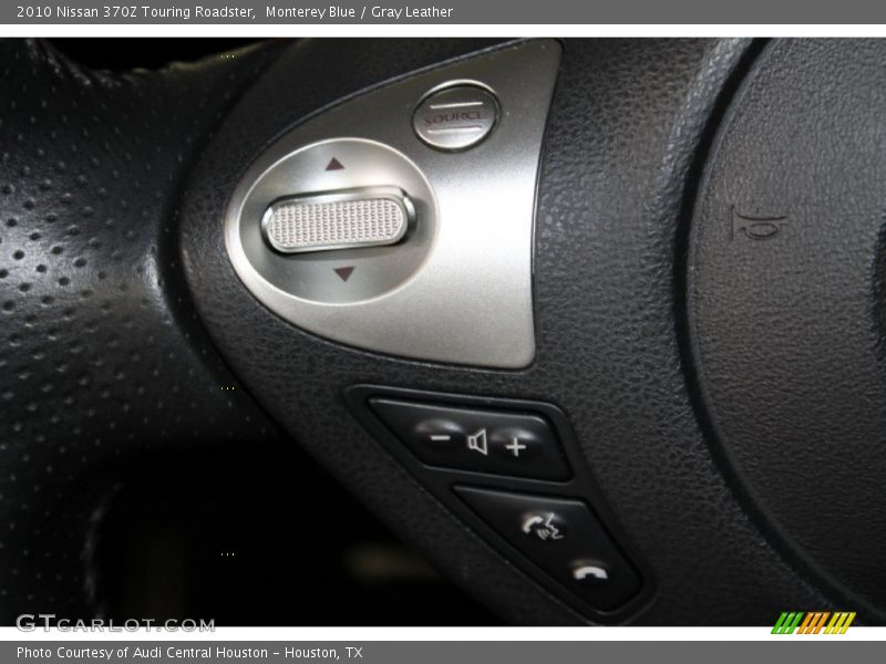 Monterey Blue / Gray Leather 2010 Nissan 370Z Touring Roadster