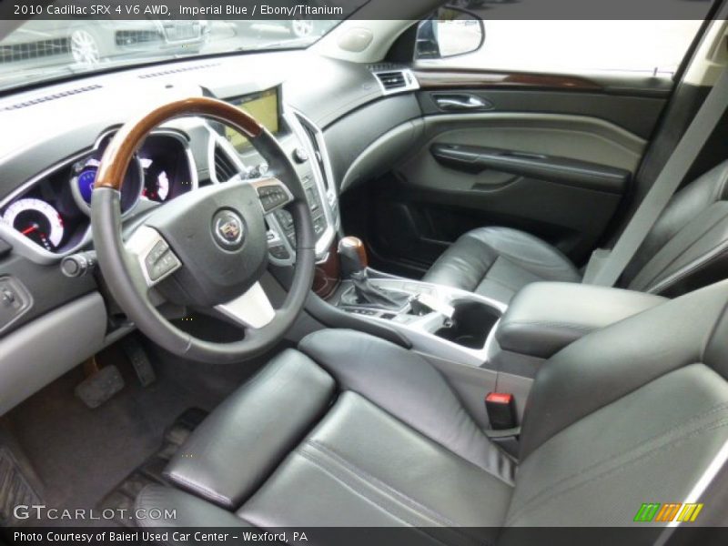 Imperial Blue / Ebony/Titanium 2010 Cadillac SRX 4 V6 AWD
