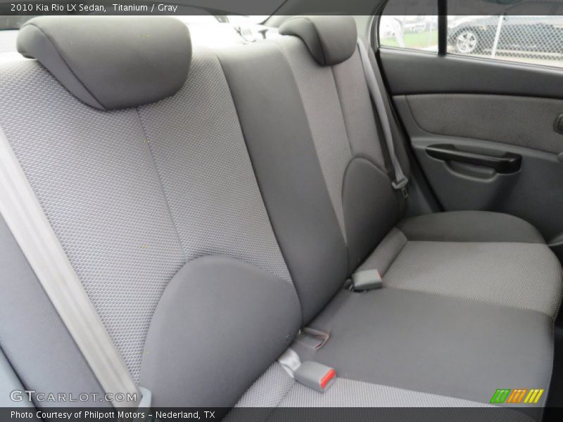 Titanium / Gray 2010 Kia Rio LX Sedan