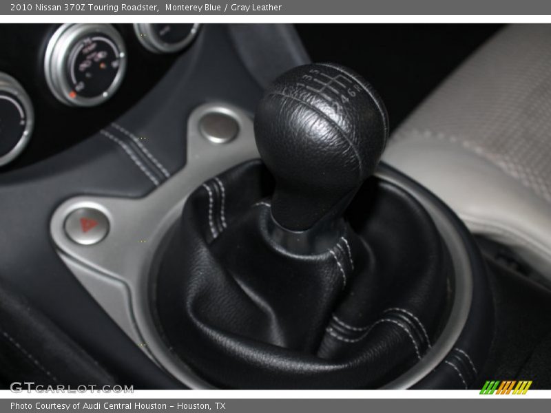 Monterey Blue / Gray Leather 2010 Nissan 370Z Touring Roadster