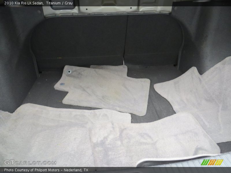 Titanium / Gray 2010 Kia Rio LX Sedan