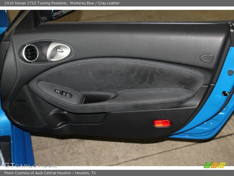 Monterey Blue / Gray Leather 2010 Nissan 370Z Touring Roadster