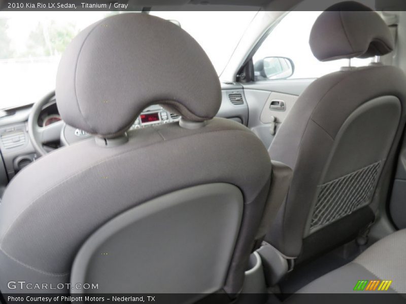 Titanium / Gray 2010 Kia Rio LX Sedan