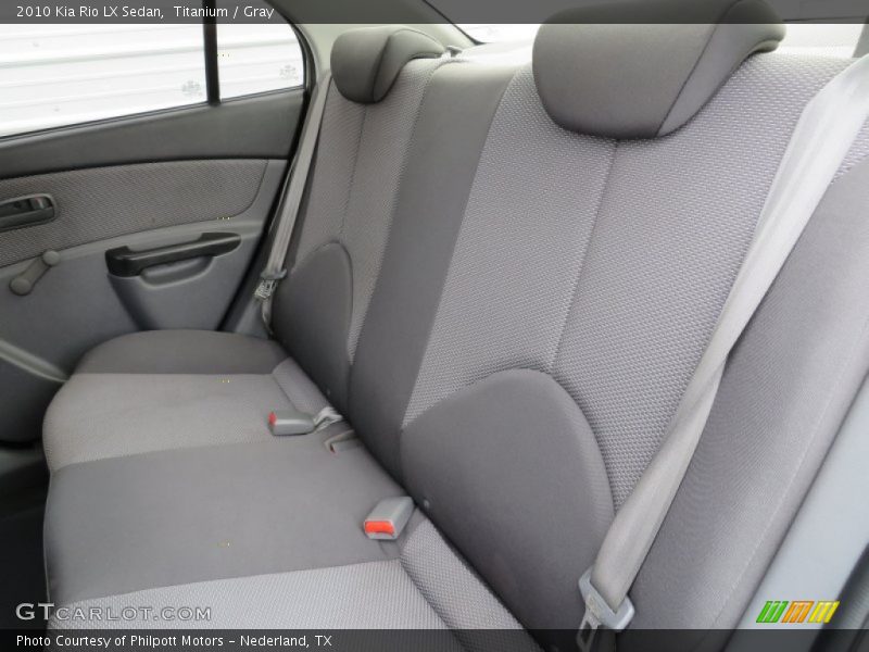 Titanium / Gray 2010 Kia Rio LX Sedan