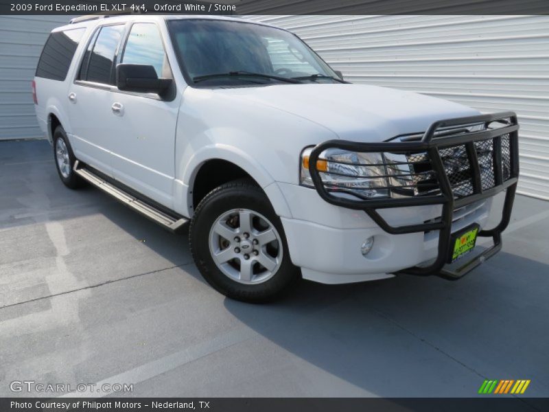 Oxford White / Stone 2009 Ford Expedition EL XLT 4x4