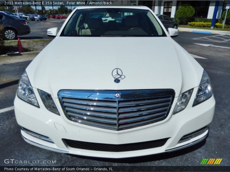 Polar White / Almond/Black 2013 Mercedes-Benz E 350 Sedan