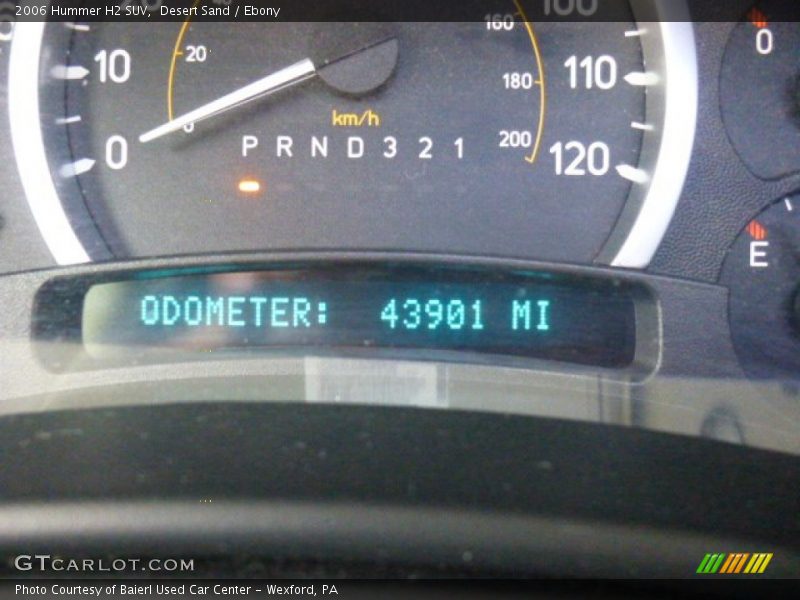 Desert Sand / Ebony 2006 Hummer H2 SUV