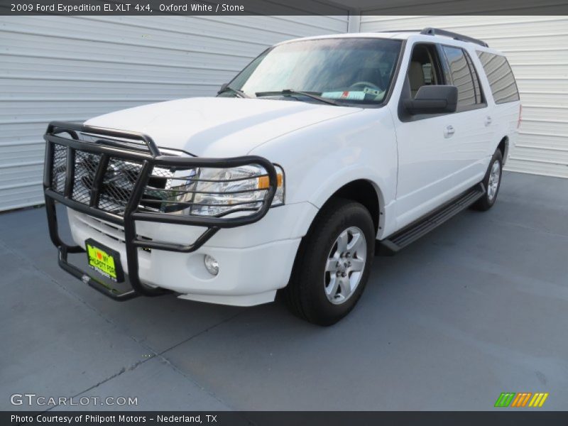 Oxford White / Stone 2009 Ford Expedition EL XLT 4x4