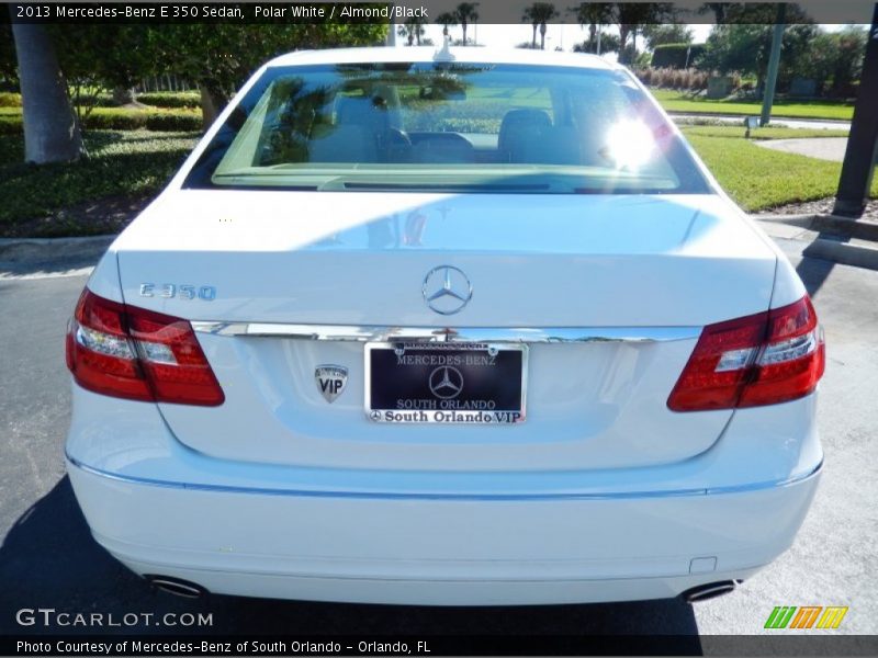Polar White / Almond/Black 2013 Mercedes-Benz E 350 Sedan
