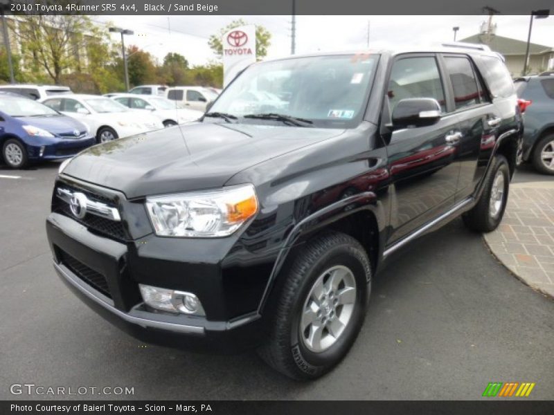 Black / Sand Beige 2010 Toyota 4Runner SR5 4x4