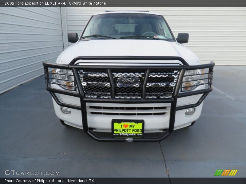 Oxford White / Stone 2009 Ford Expedition EL XLT 4x4
