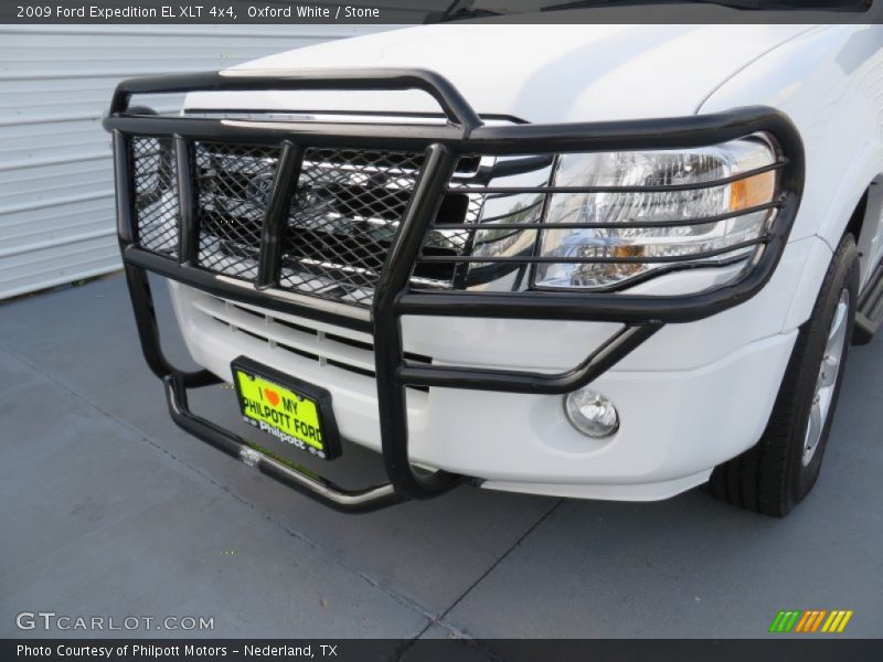 Oxford White / Stone 2009 Ford Expedition EL XLT 4x4