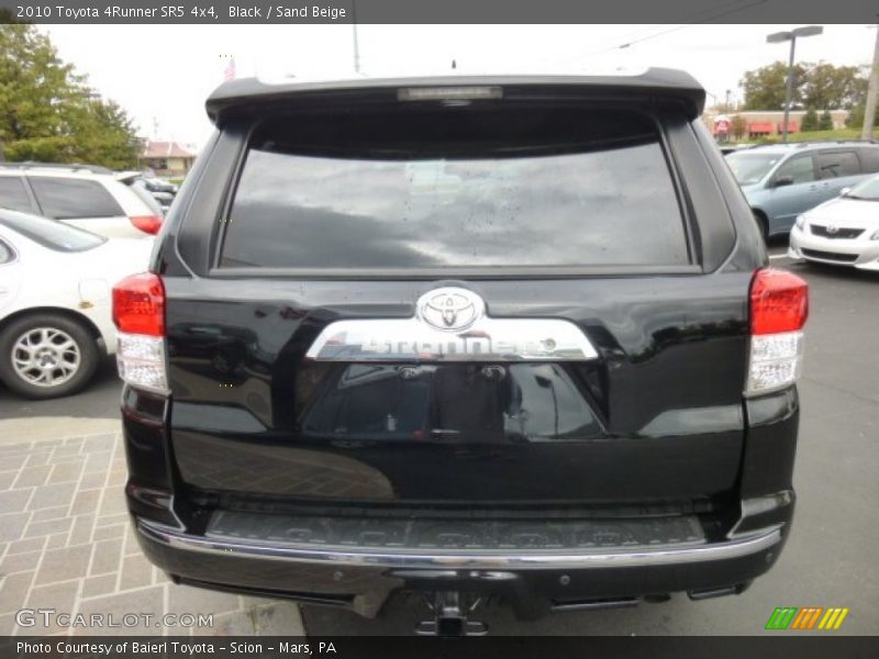 Black / Sand Beige 2010 Toyota 4Runner SR5 4x4