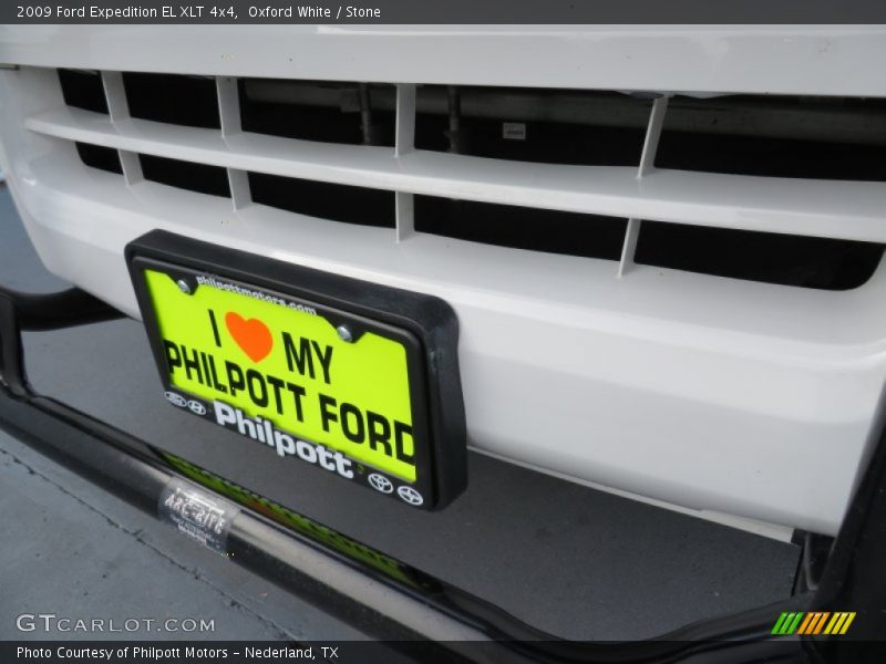 Oxford White / Stone 2009 Ford Expedition EL XLT 4x4