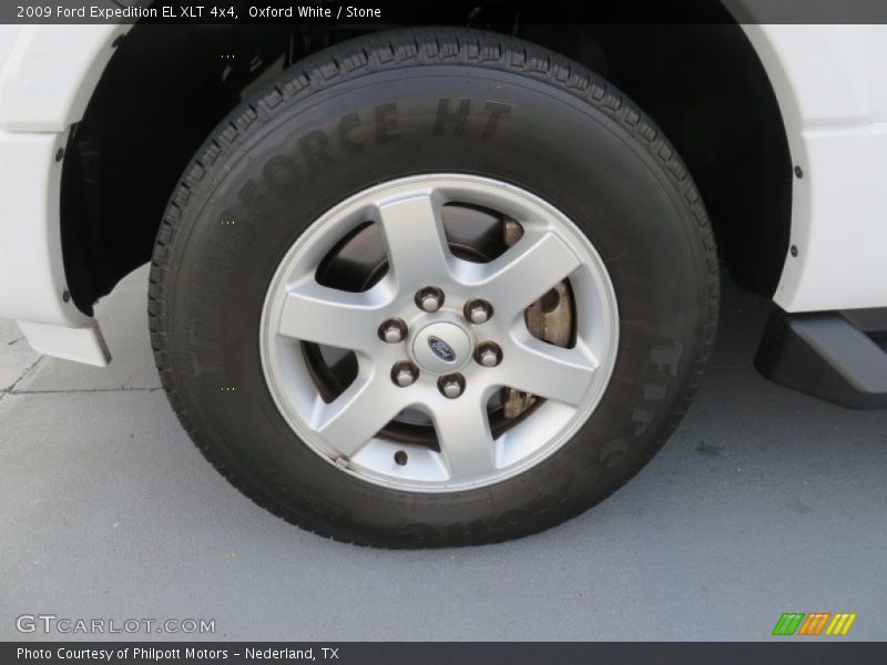 Oxford White / Stone 2009 Ford Expedition EL XLT 4x4
