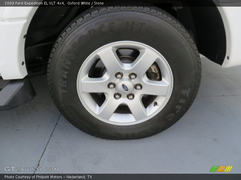 Oxford White / Stone 2009 Ford Expedition EL XLT 4x4